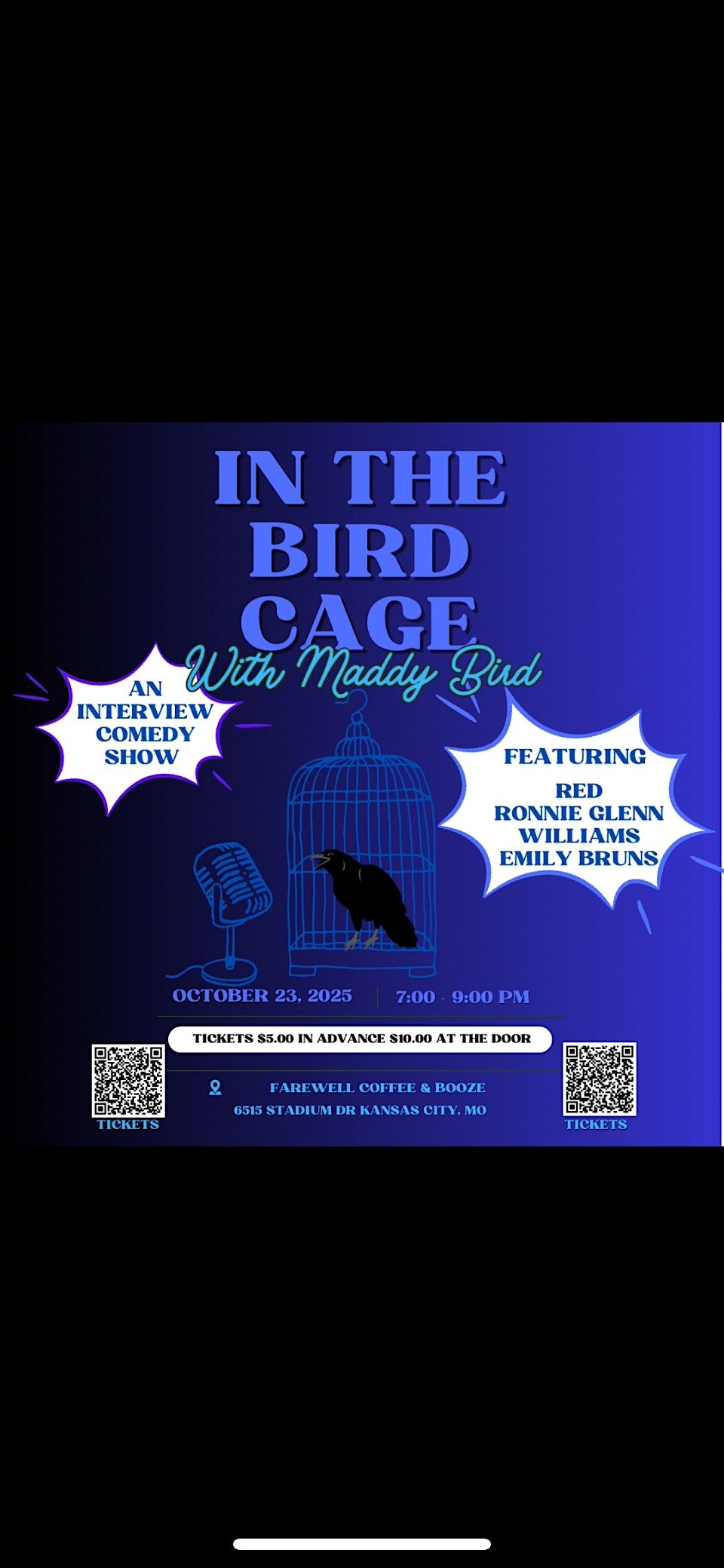 In The Birdcage with Maddy Bird Halloween Special