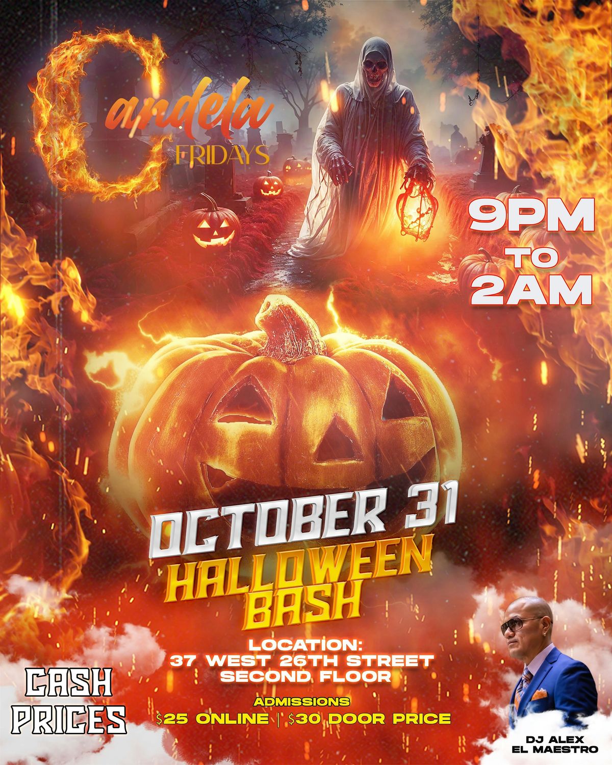 CANDELA FRIDAYS ANNUAL HALLOWEEN BASH OCTOBER 31