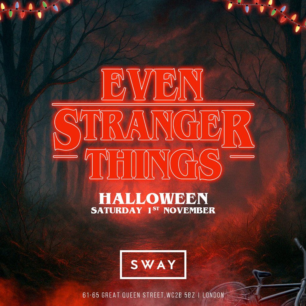 Even Stranger Things Halloween Upside Down Party