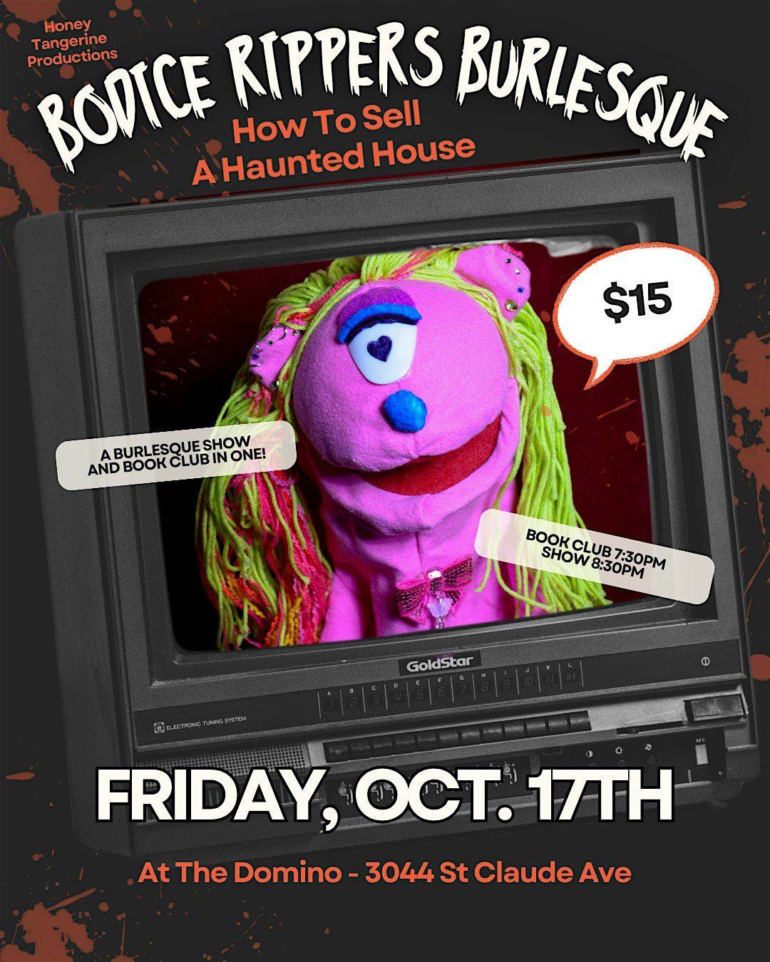 Bodice Rippers Burlesque: How To Sell A Haunted House