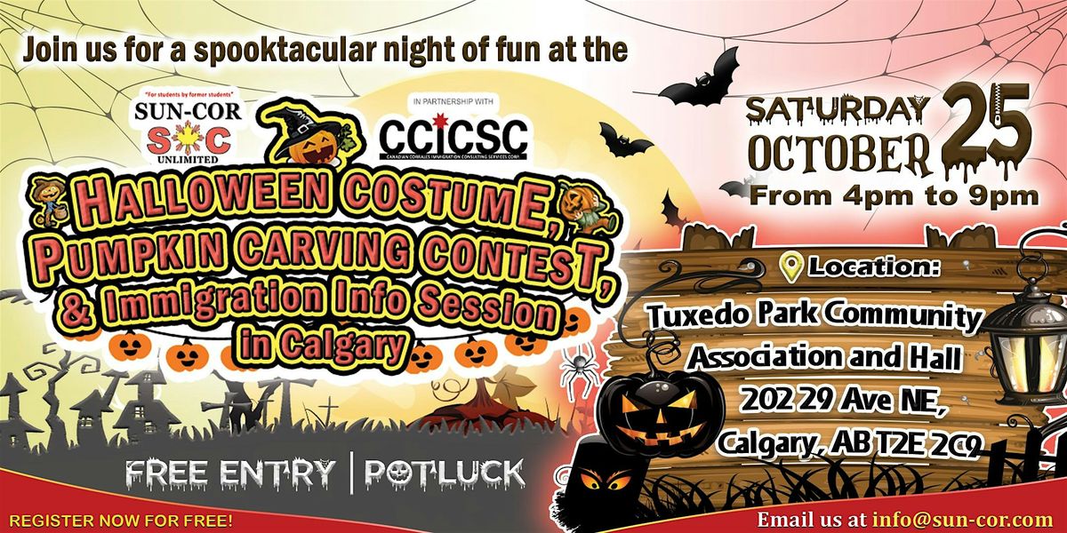 Halloween Costume and Pumpkin Carving Contest
