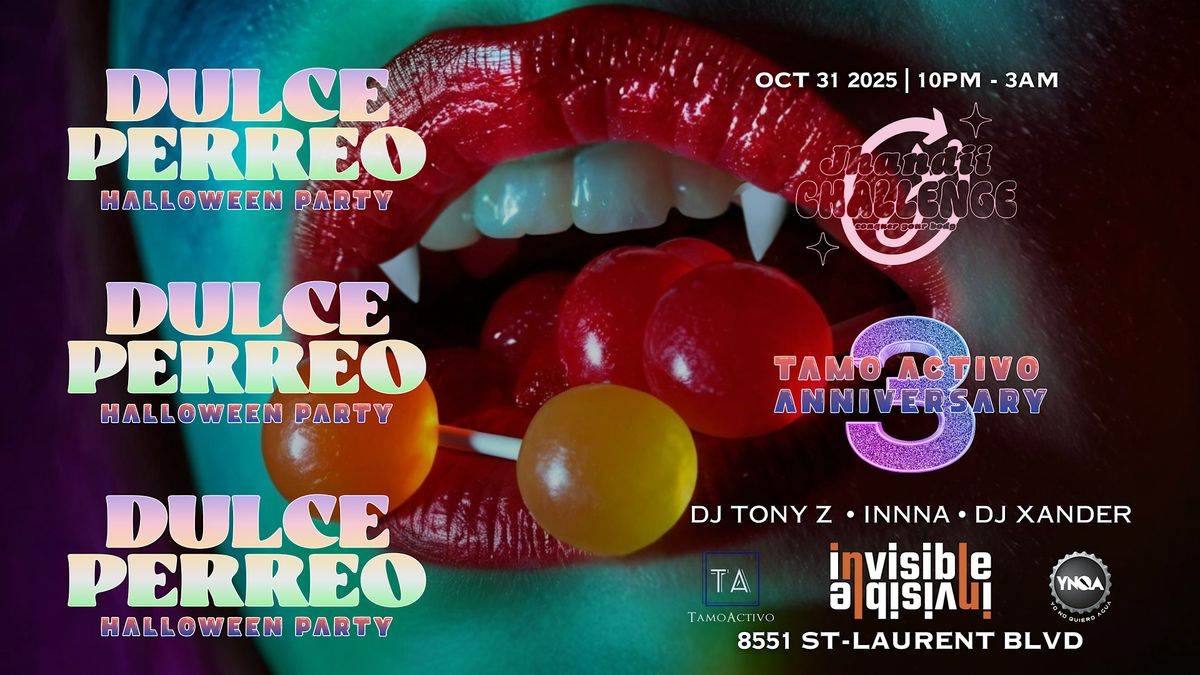 DULCE PERREO HALLOWEEN PARTY