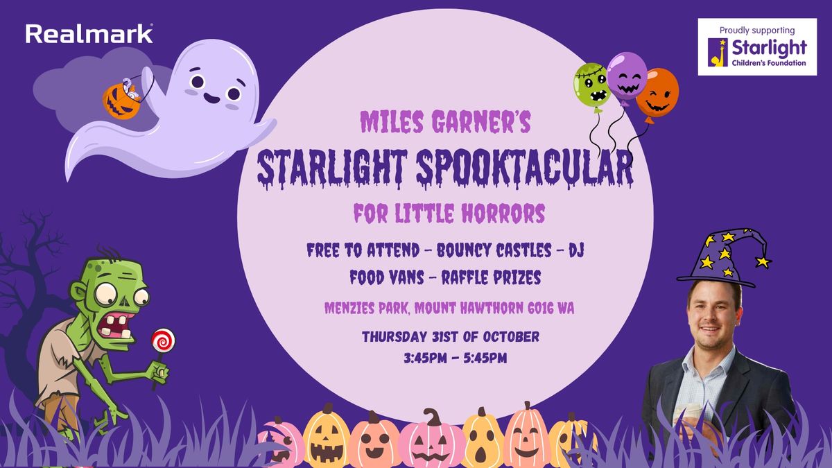 Miles Garner's Starlight Spooktacular for Little Horrors