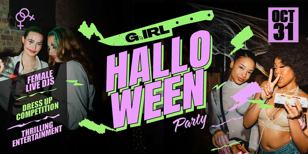 G.IRL Halloween Party WLW Lesbian LGBT+ Club Night Event