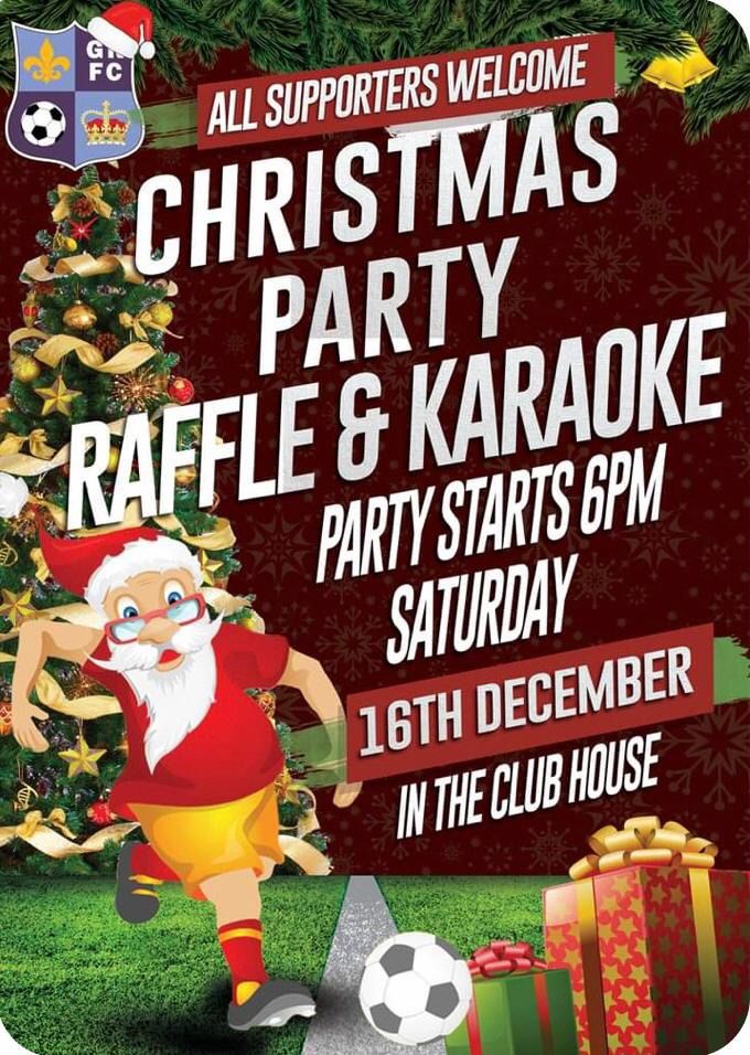 Godmanchester Rovers and Town FCs Christmas Party! Godmanchester