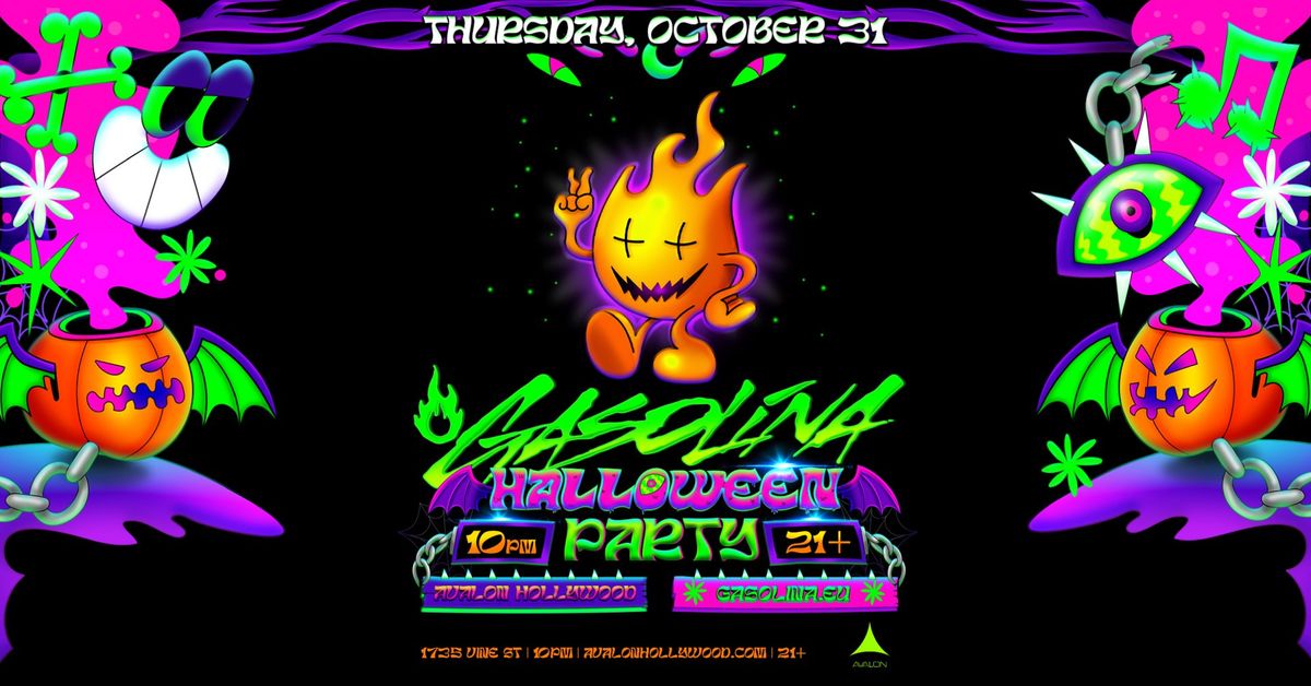 Gasolina Halloween Party at Avalon Hollywood