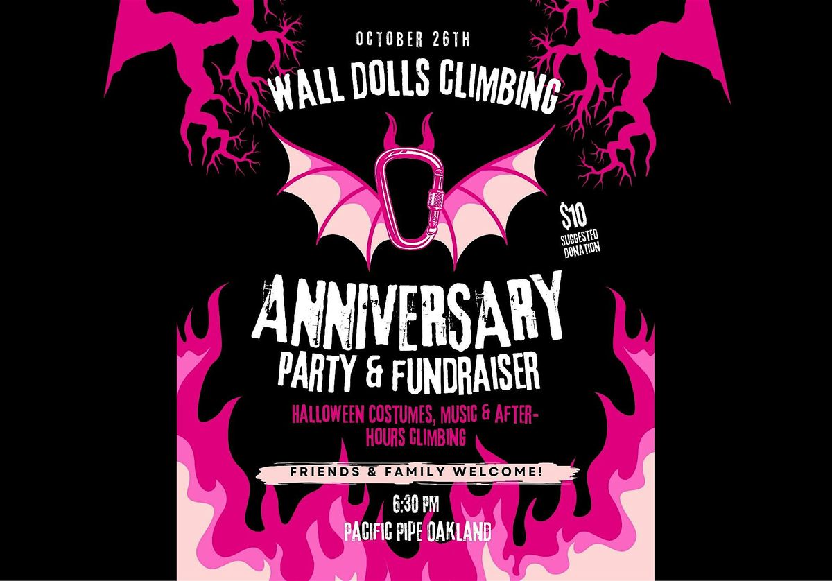 Wall Dolls Climbing - Anniversary Party & Fundraiser