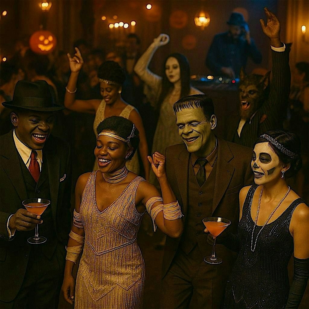 A Harlem Nights Great Gatsby Halloween Soir\u00e9e