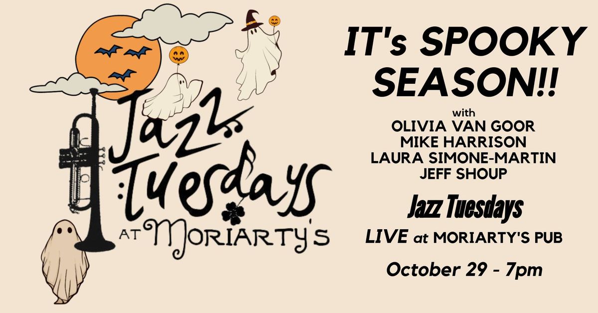 Jazz Tuesdays Spooky Season Show featuring Olivia Van Goor