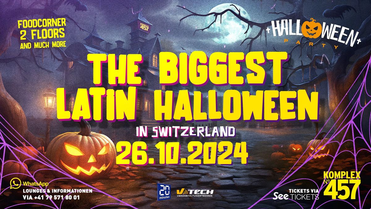 THE BIGGEST LATIN HALLOWEEN 2024 \u2022 KOMPLEX457