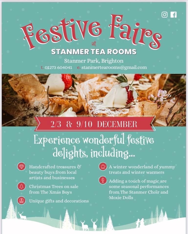 Stanmer Tea Rooms Festive Fair Stanmer Park Tearooms, Brighton And