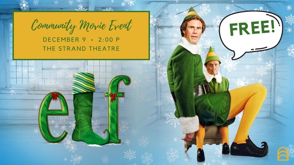 FREE Community Christmas Movie! STRAND THEATRE KENDALLVILLE