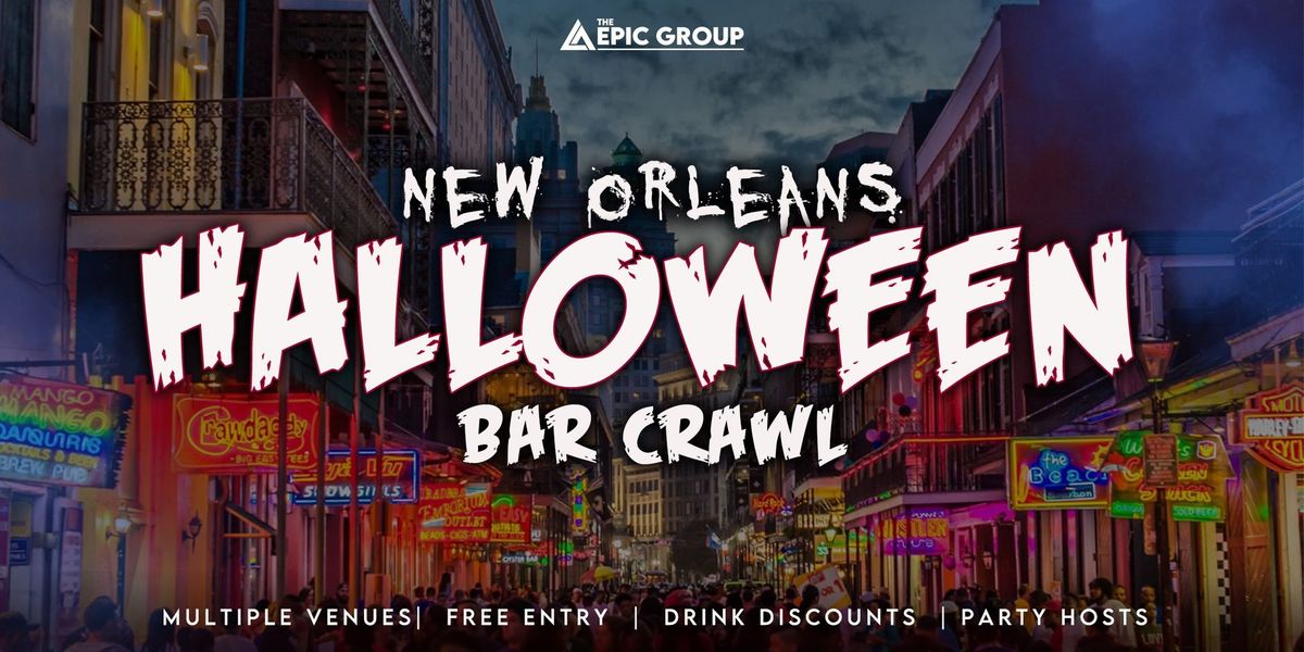 Halloween New Orleans Bar Crawl