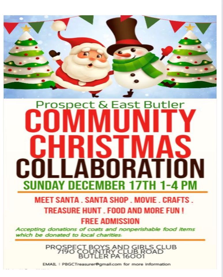 Prospect & East Butler Community Christmas Collaboration Prospect
