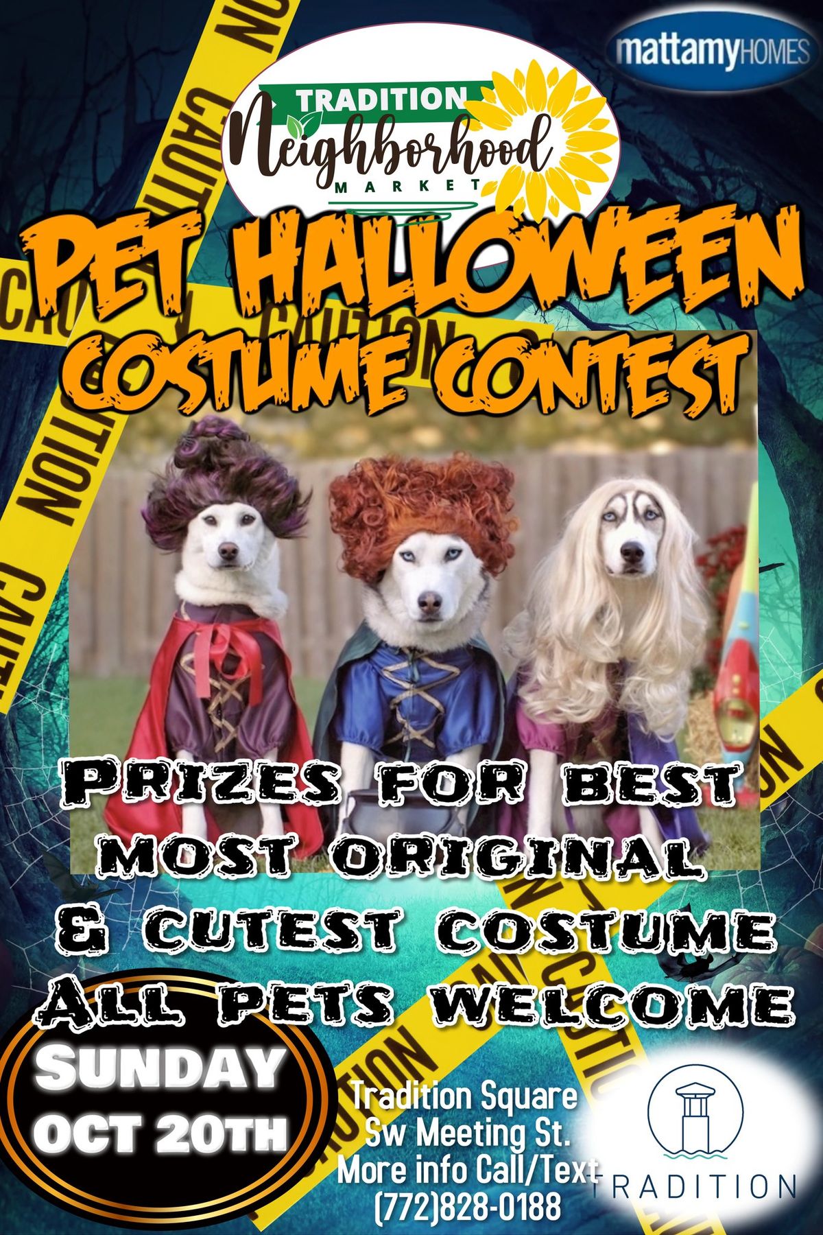 Halloween Pet Costume Contest at Tradition Square 