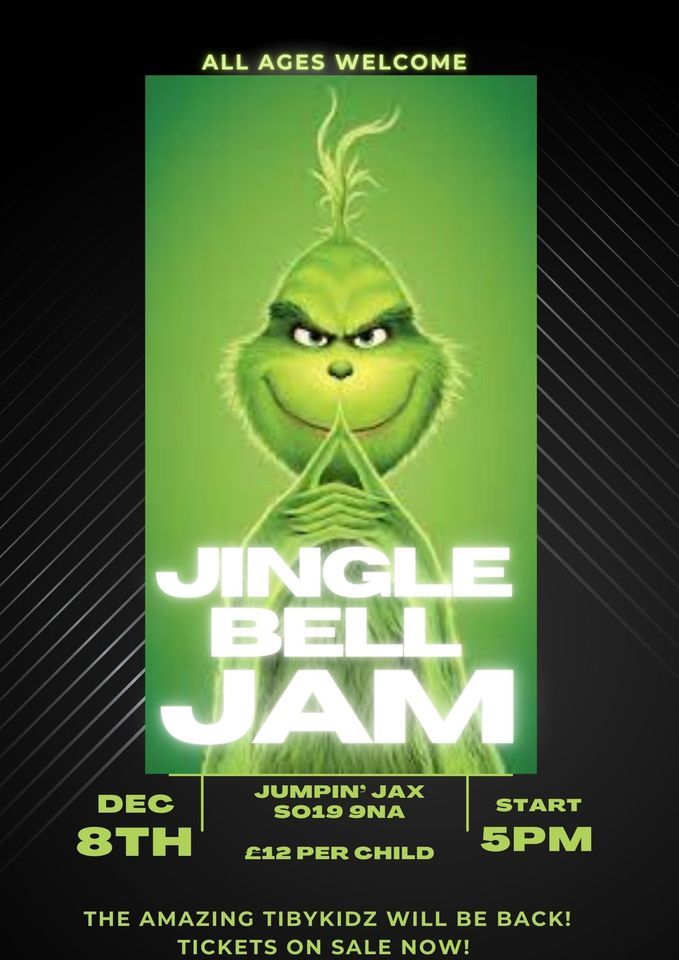 Jingle Bell Jam | Jumpin’ Jax, Southampton, EN | December 8, 2023