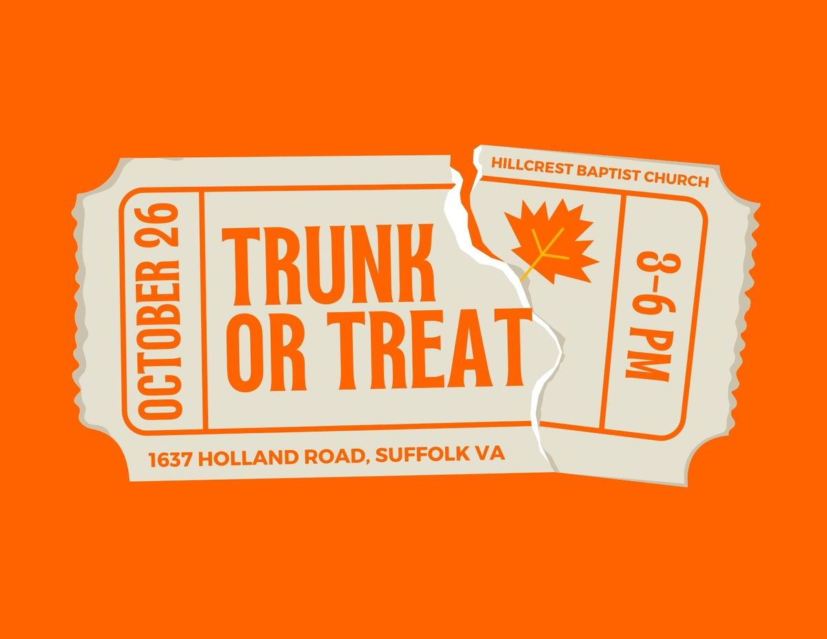 Trunk or Treat 2024