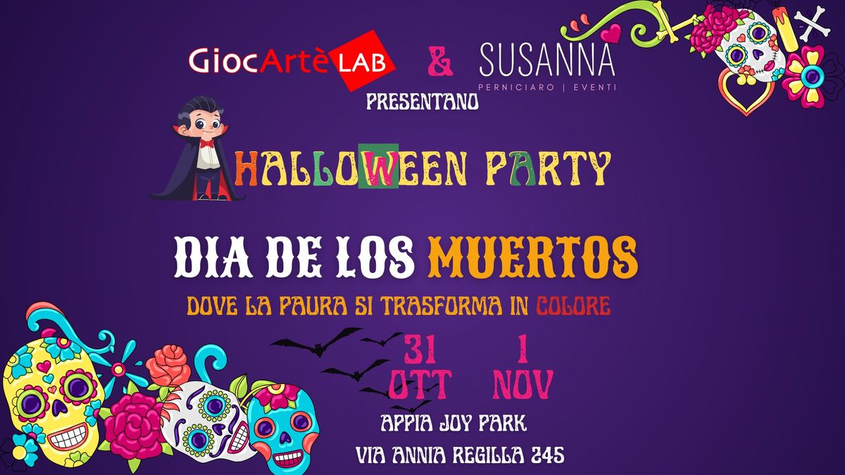 Halloween Party \u2022 Dove la Paura si trasforma in Colore