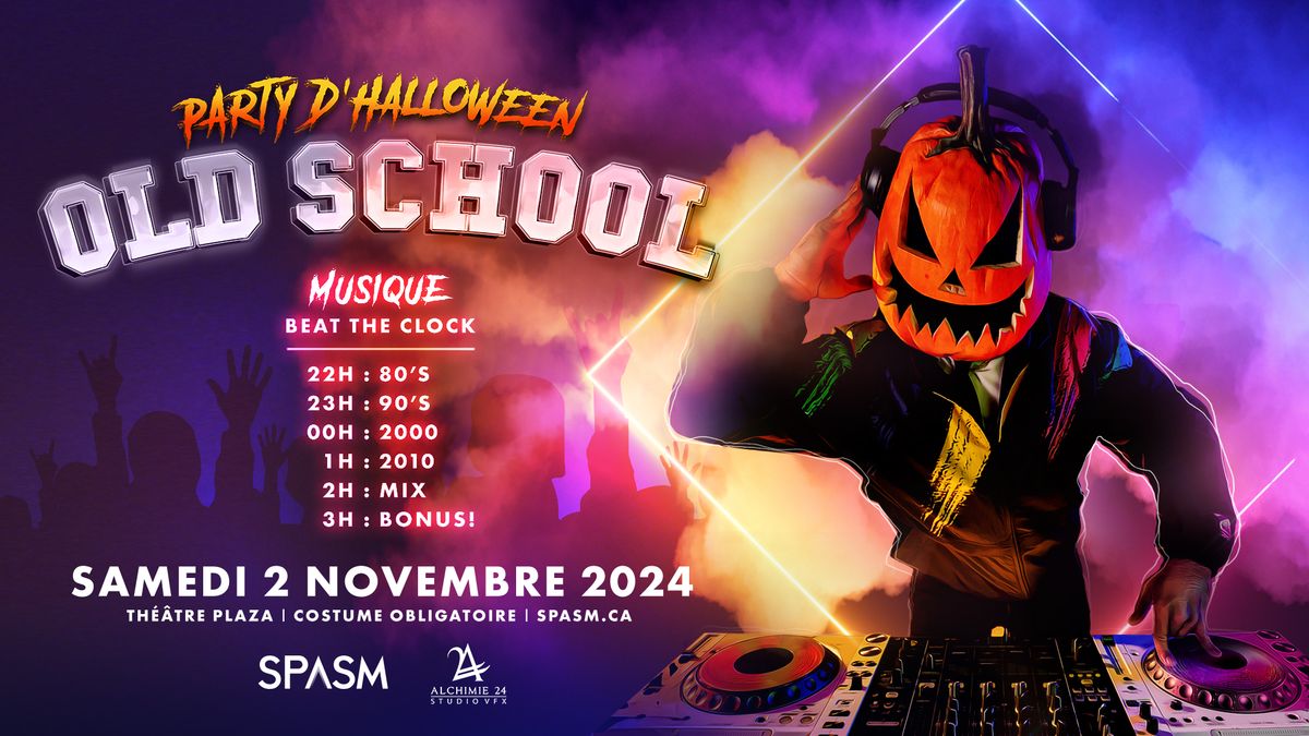 Party d'Halloween Old School - SPASM 2024