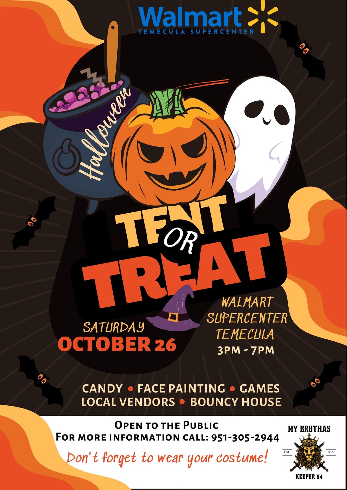 MBK54 Inc. Presents Tent or Treat