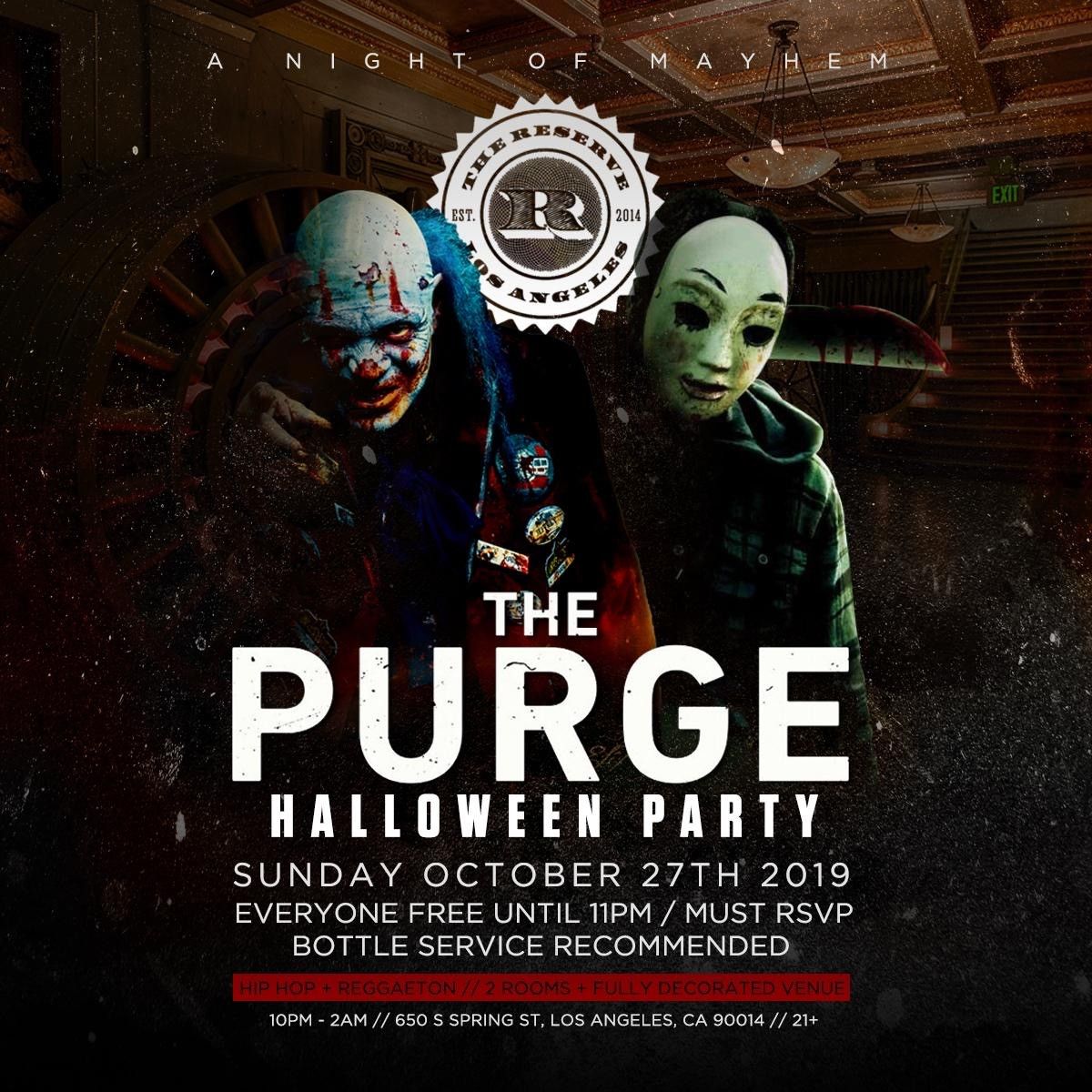 The Purge - Halloween Party