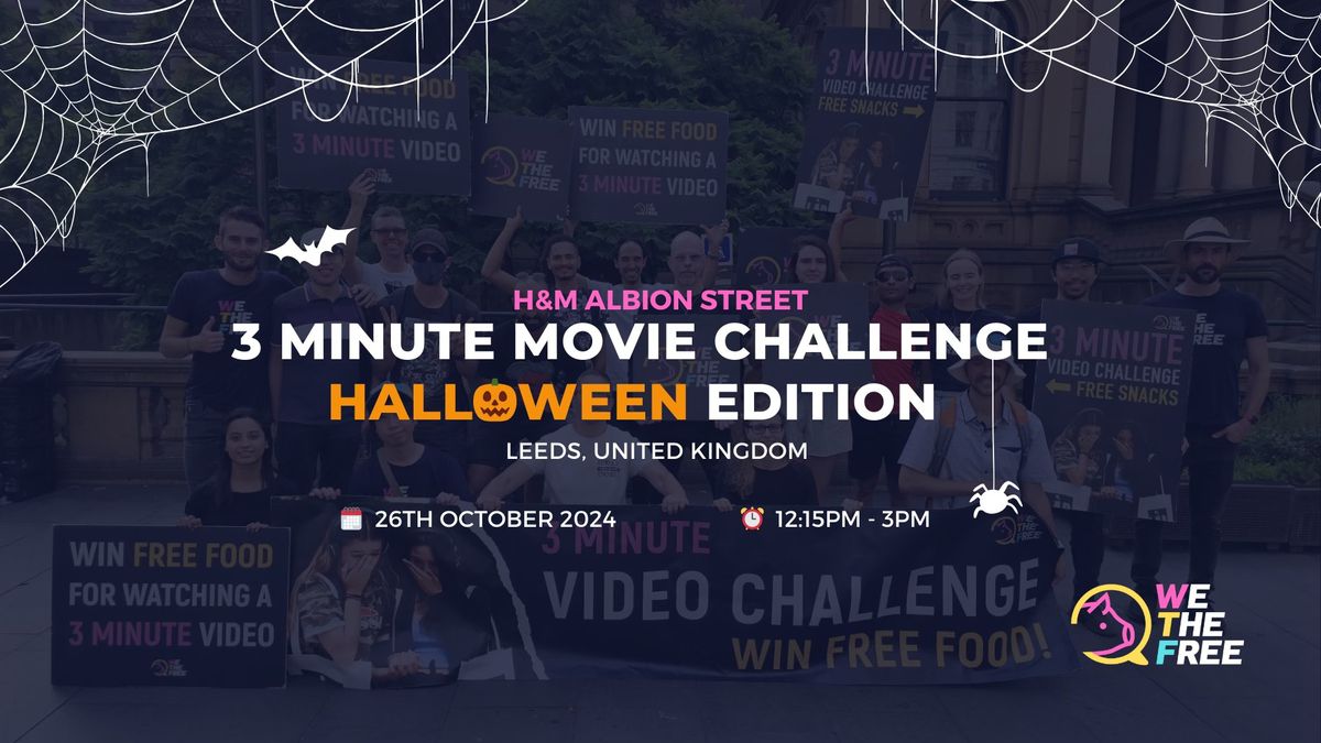 \ud83c\udf83 WTF Halloween Horror Movie Challenge | Leeds, UK | 27th October 2024