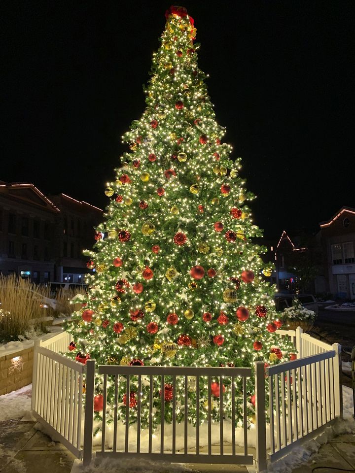 West Bend Tree Lighting Ceremony Old Settlers Park, West Bend, WI