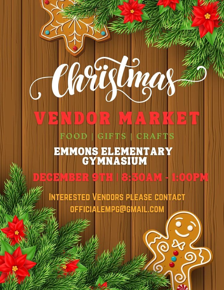 Christmas Vendor Market Emmons Elementary School, Mishawaka, IN