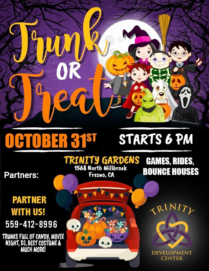Annual Harvest Fest & Trunk or Treat Trinity Development Center