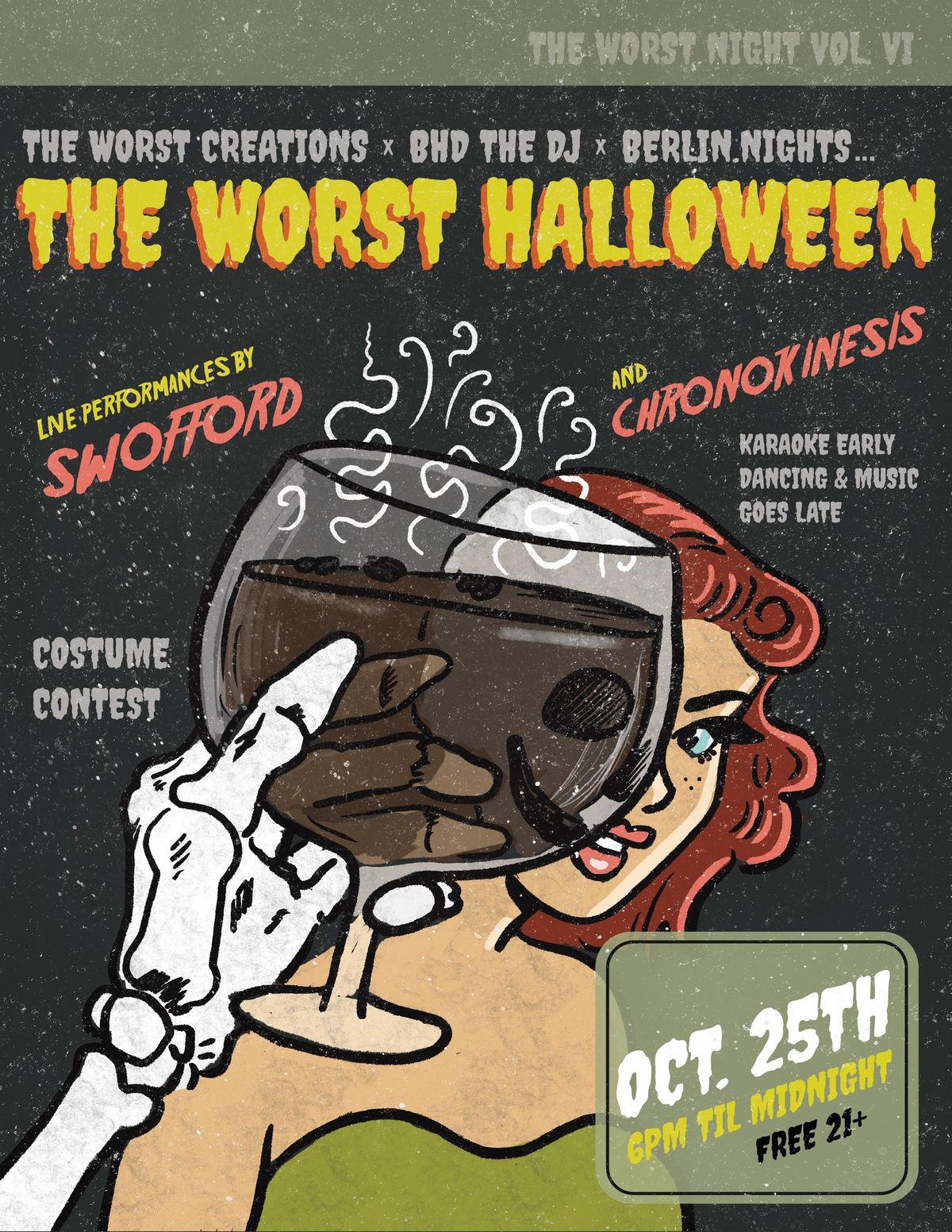 The Worst Halloween ft. BHD the DJ + Swofford + Chronokinesis \/\/ KARAOKE \/\/ COSTUMES