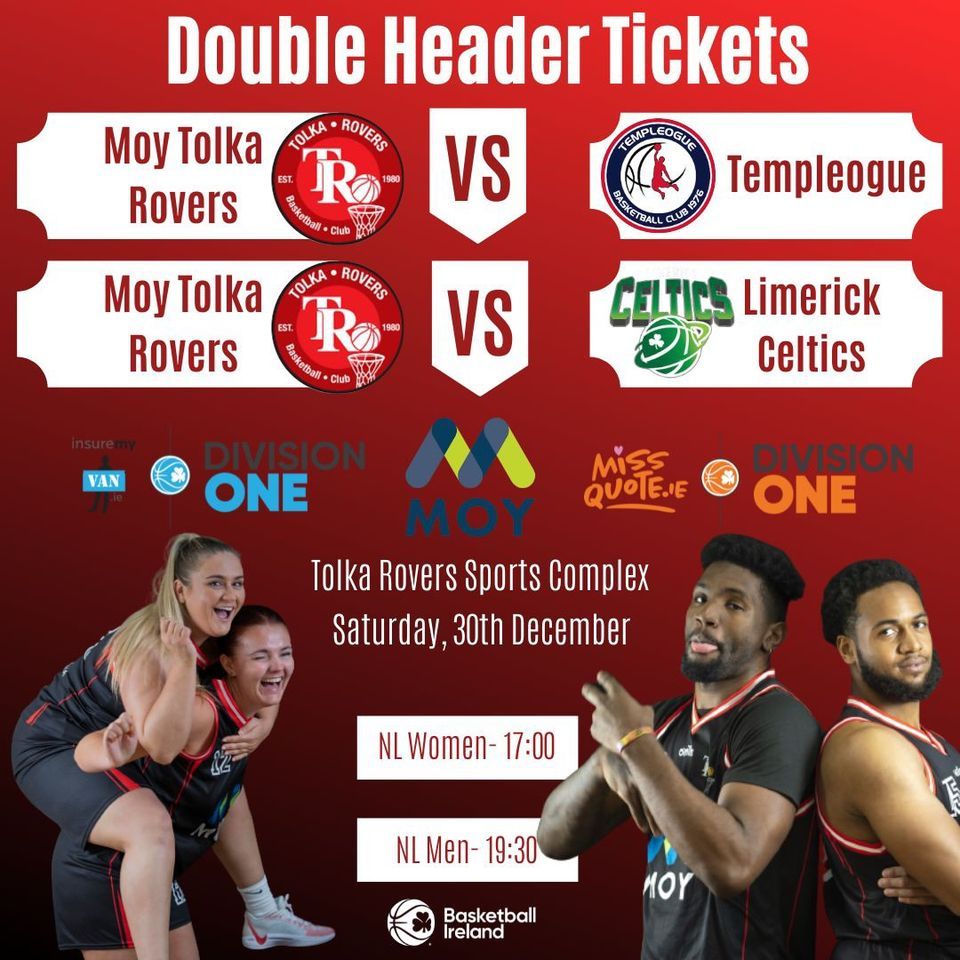 New Years Double Header Tolka Rovers Basketball Club, Dublin, DN