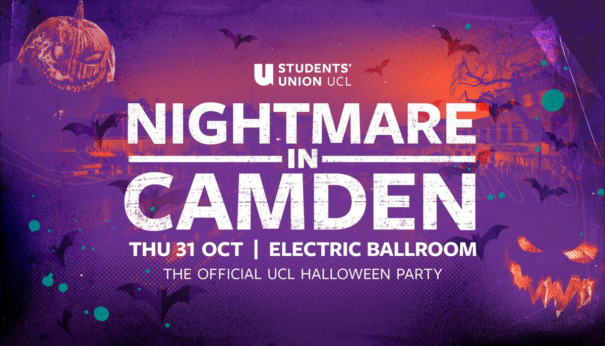 UCL\u2019s Official Halloween Party - Nightmare In Camden \ud83c\udf83  at the Electric Ballroom!