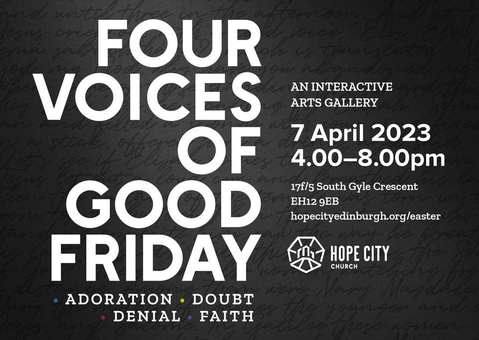 Interactive Arts Gallery - 4 Voices of Good Friday