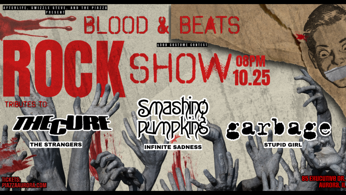 Blood, Beats & Rock - Smashing Pumpkins, The Cure & Garbage