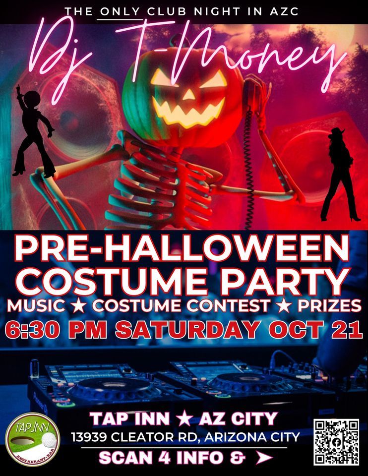 Pre Halloween Costume party Arizona City Golf Course October 21, 2023