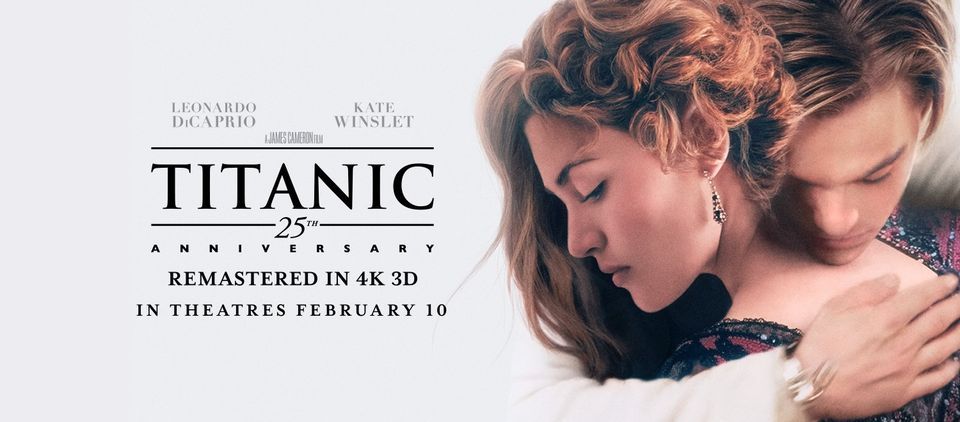 Titanic 3d 25th Anniversary Cineworld Dalton Park Murton February 10 To February 16 