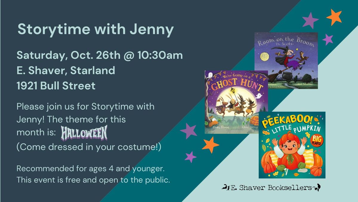 Halloween Storytime with Jenny!