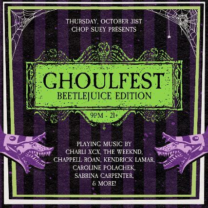 GHOULFEST: Beetlejuice Edition!