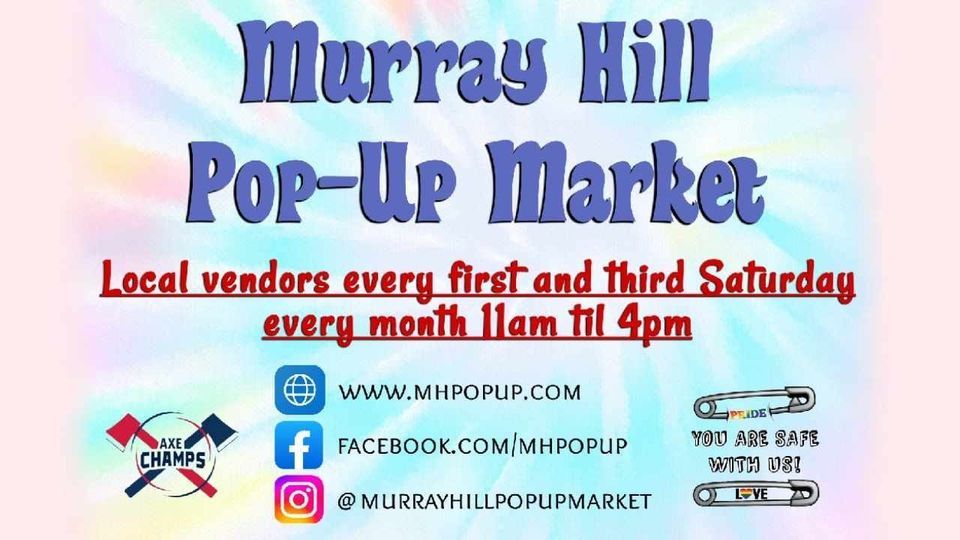 Murray Hill Popup Holiday Market Axe Champs, Jacksonville, FL December 16, 2023