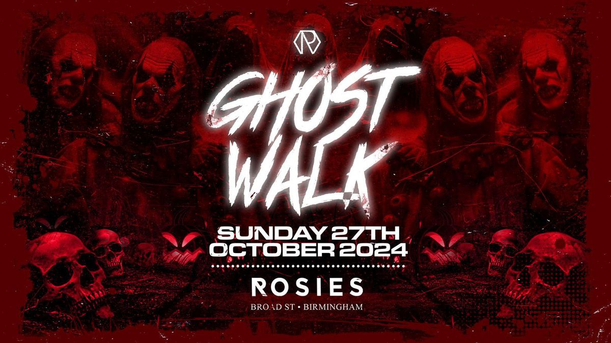 \ud83d\udccdGHOST WALK ROSIES BIRMINGHAM SUNDAY 27-10-24