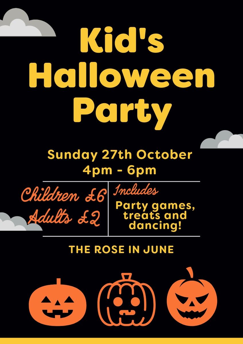 Kid's Halloween Party 