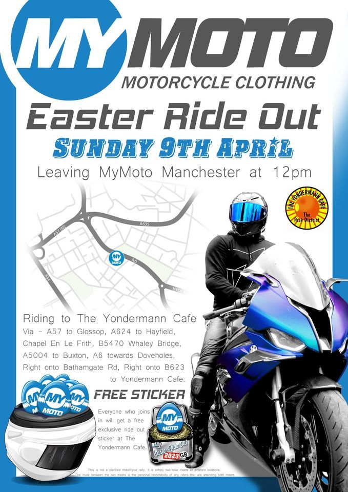 MyMoto Easter Ride Out - 9th April