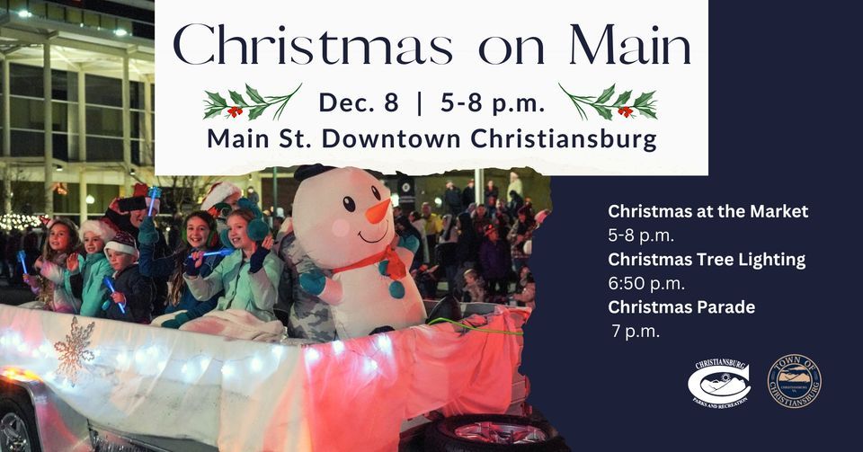 Christmas on Main Christiansburg Downtown Historic District
