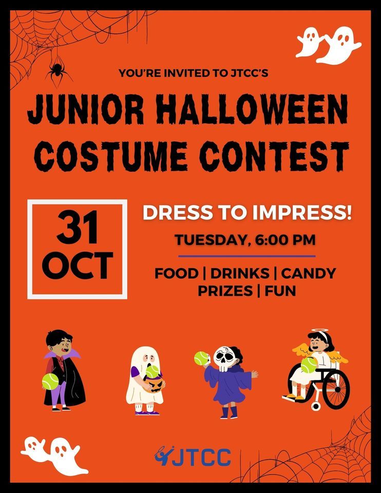 Junior Halloween Costume Contest JTCC, College Park, MD October 31