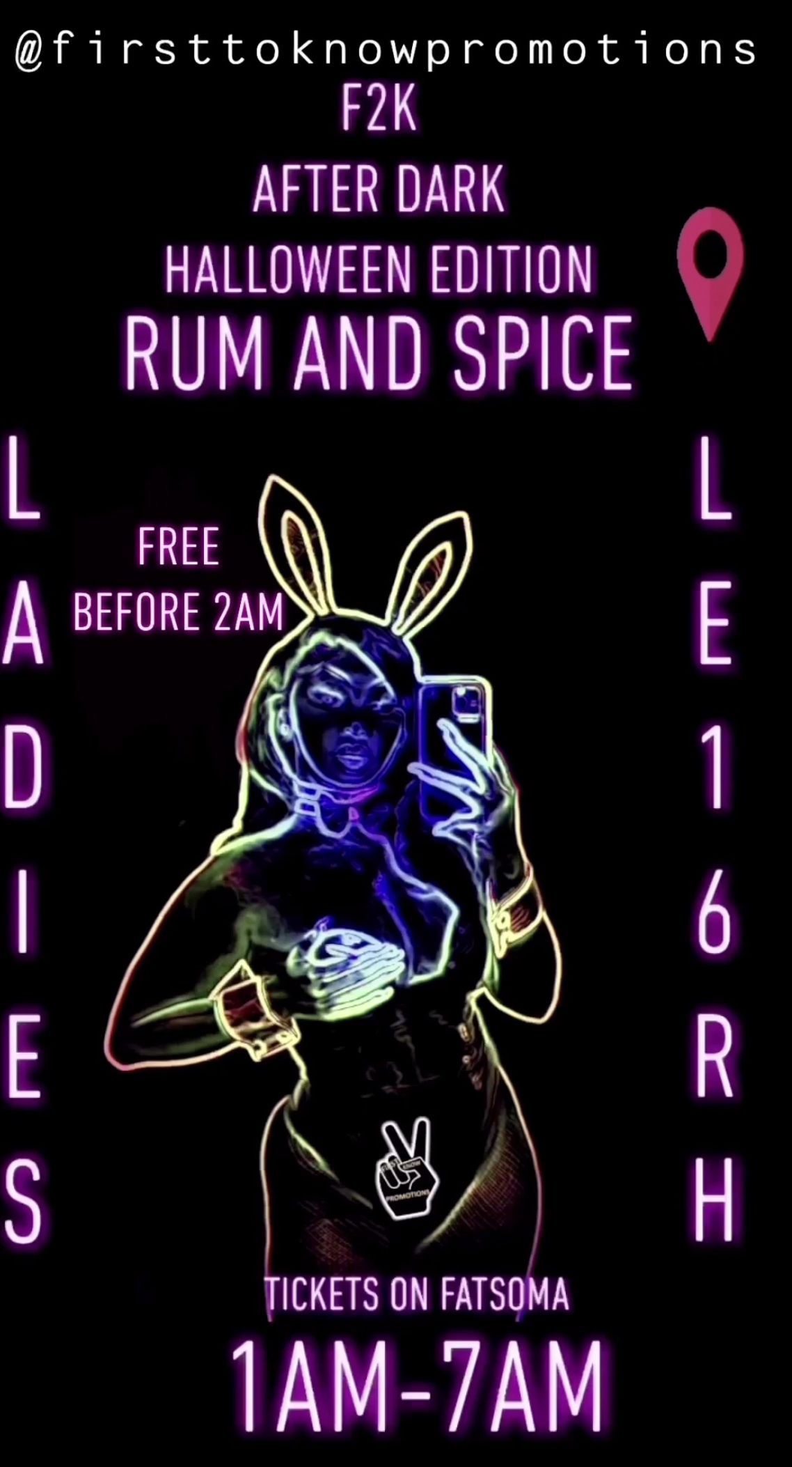 F2K AFTER DARK HALLOWEEN EDITION!!! AT RUM AND SPICE \/ LE1 6RH \/ 1ST NOVEMBER  \/  1AM-7AM