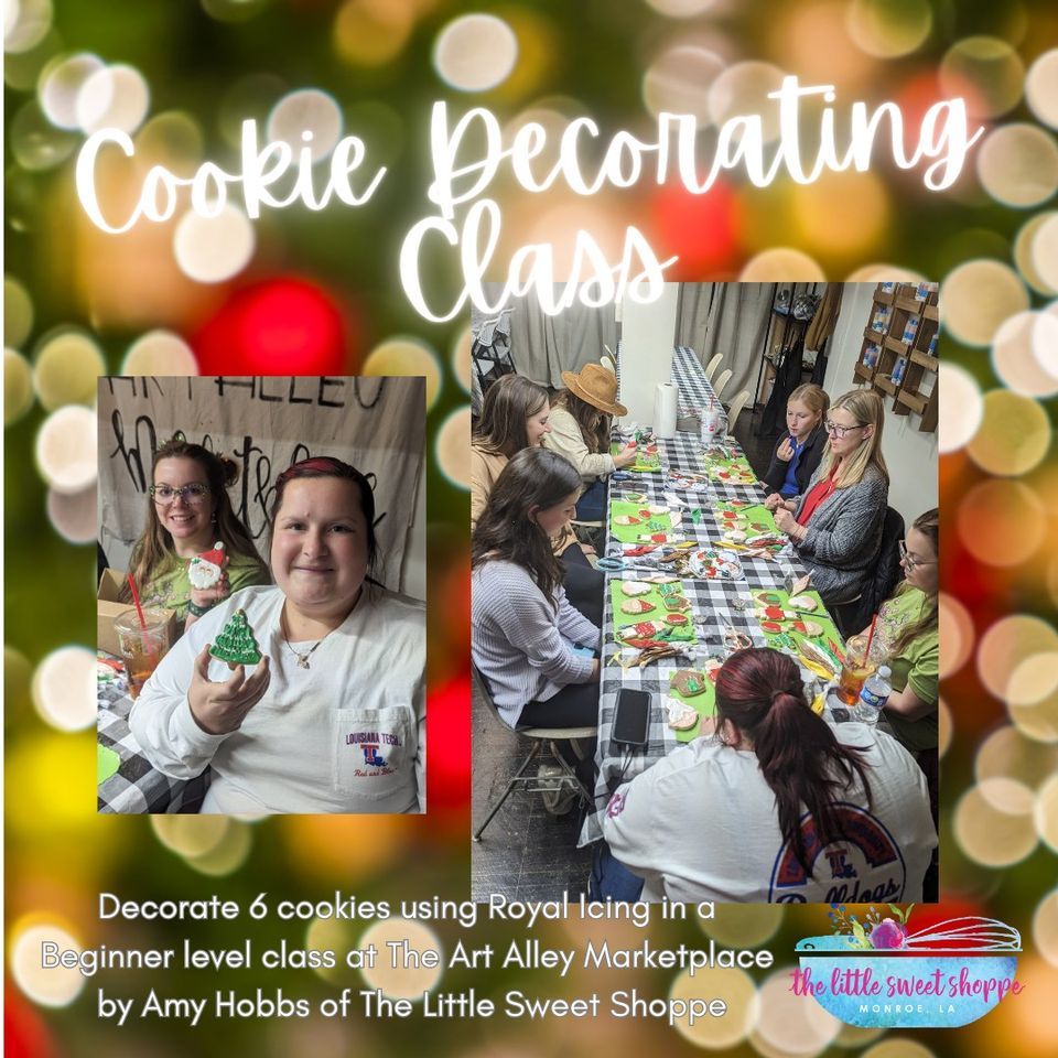 Christmas Cookie Decorating Class The Art Alley Marketplace