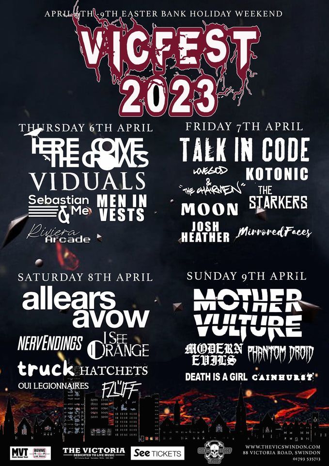 VICFEST 2023 | The Victoria, Swindon, EN | April 6, 2023