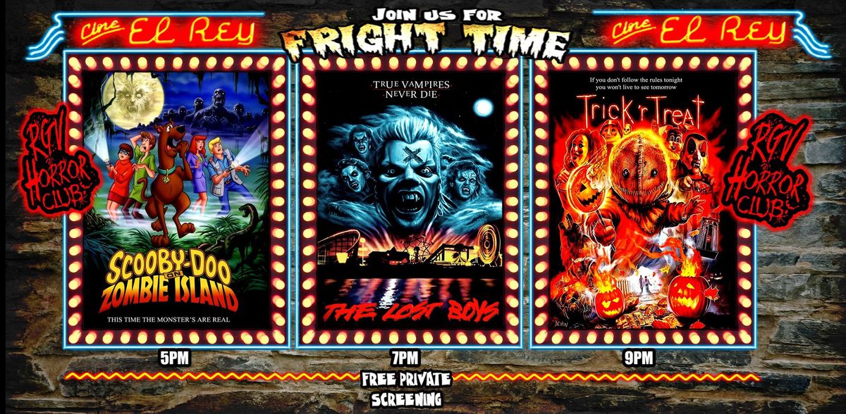 RGV Horror Club - FRIGHT TIME TRIPLE FEATURE