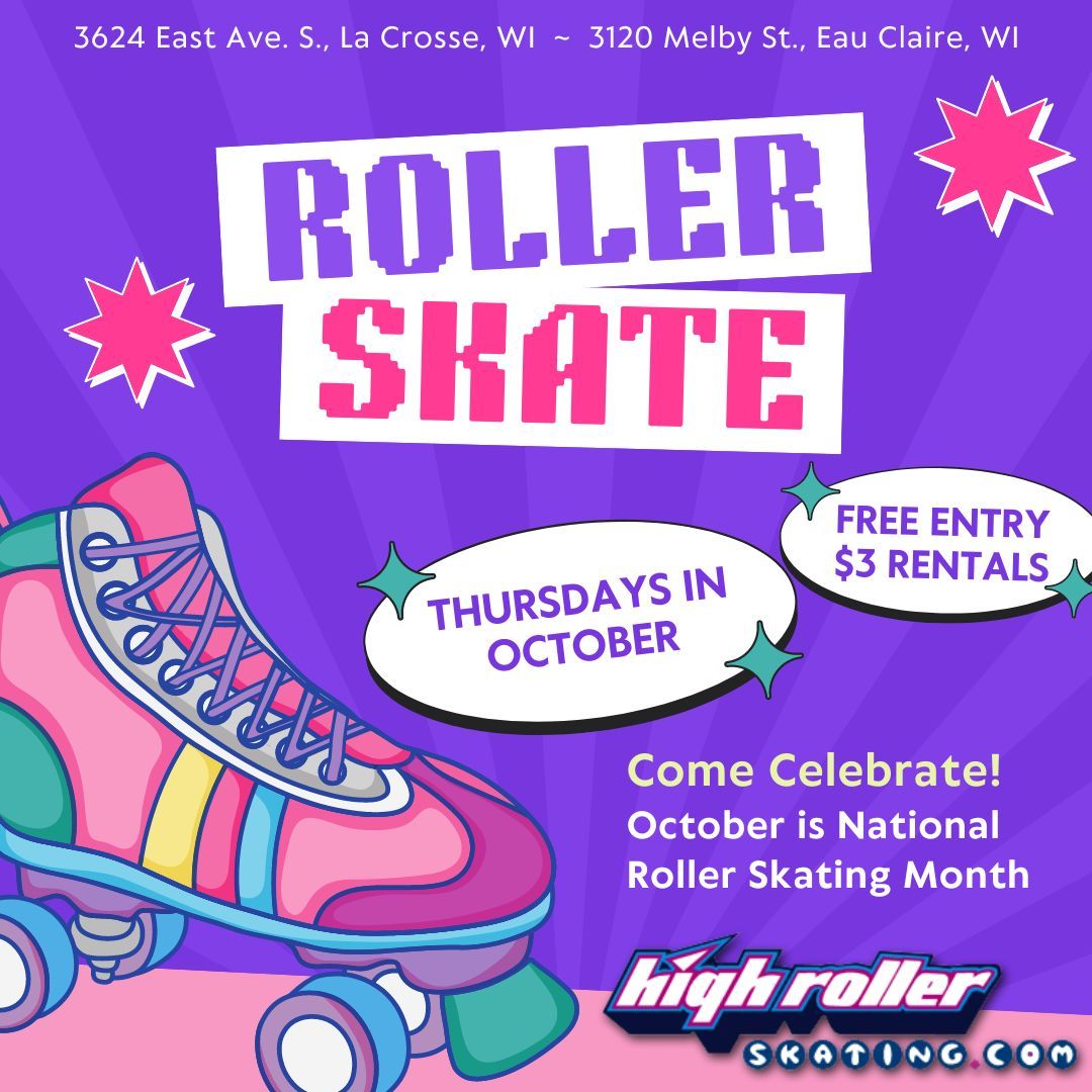 Celebrate National Roller Skating Month for Free