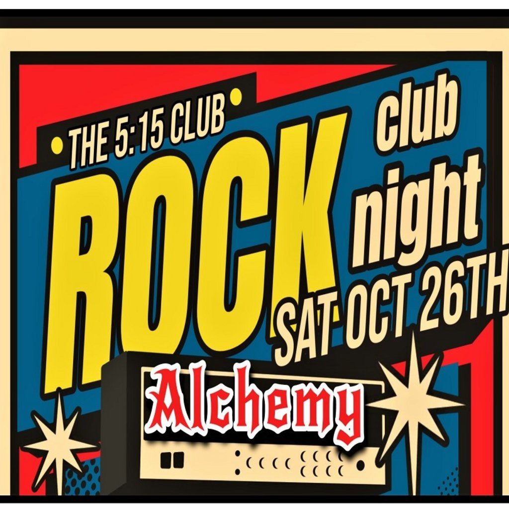 Rock Club Night Alchemy with DJ Gez